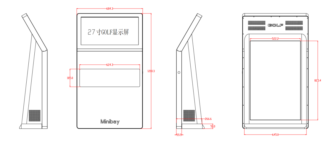 Minibay GDM室内高尔夫电脑一体机 2